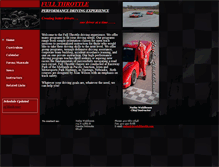 Tablet Screenshot of drivefullthrottle.com